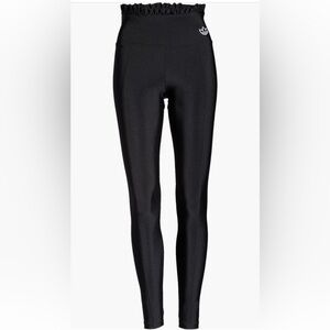 adidas Black Ruffle Waist Leggings